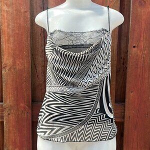 Sandro Ferrone Women’s Lace Tank Top Size 44